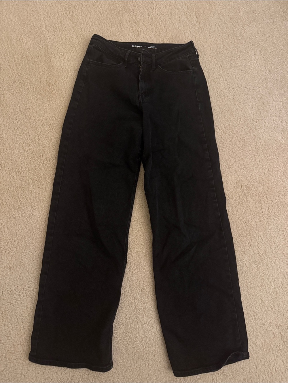 Old Navy Women’s Black Relaxed Jeans
